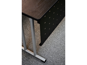 Detachable Modesty Panel lock for Conference Folding Tables