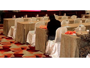 Conference Table Cloths used in Hotel Perdana Kota Bharu