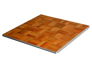 Portable Dance Floors come with specially extruded Aluminium Edgings for Dance Floor Border application