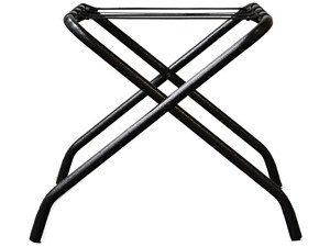 Portable Luggage Rack shown in open position
